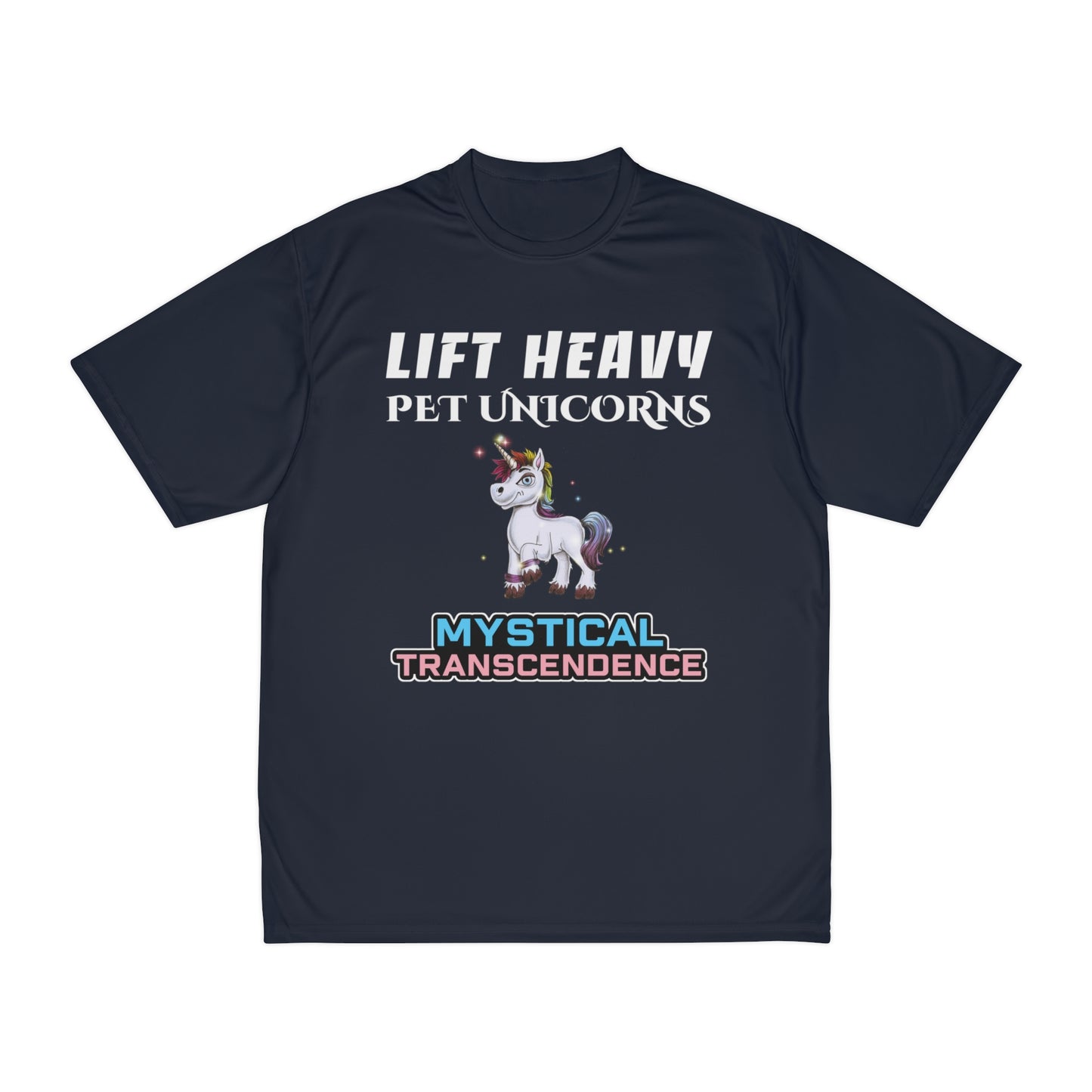 Lift Heavy Pet Unicorns Performance T-Shirt