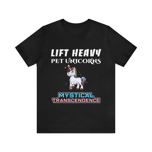 Lift Heavy Pet Unicorns Short Sleeve Tee